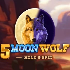 Official Slots logo: 5 Moon Wolf by Apparat Gaming at Casinova Casino