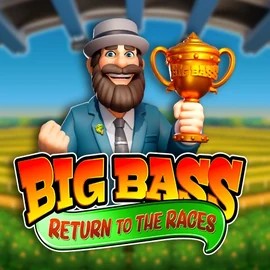 Big Bass Return to the Races game by Pragmatic Play – logo hosted on Casinova Casino