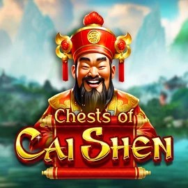 Chests of Cai Shen slot logo by Pragmatic Play at Casinova Casino