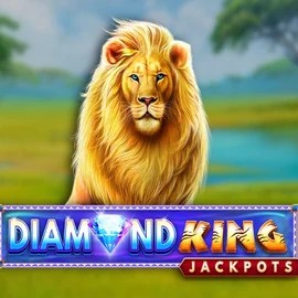 Diamond King Jackpots slot icon by SpinPlay Games, available at Casinova Casino