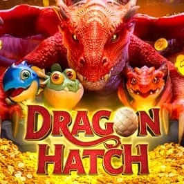 Dragon Hatch logo – Slots by PG Soft at Casinova Casino