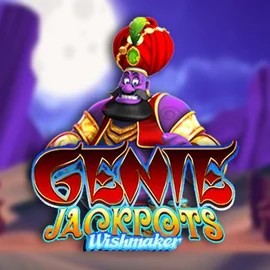 Genie Jackpots Wishmaker logo by Blueprint Gaming Casinova Casino