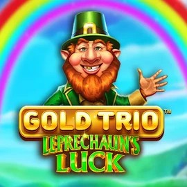 Gold Trio Leprechaun's Luck slot visual from Playtech available on casinovaa.it