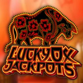 Official Jackpots logo: Lucky Ox Jackpots by Rival at Casinova Casino